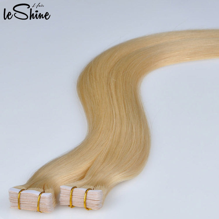 【T14】9A Grade Pu Weft Virgin Brazilian Hair Skin Weft Tape Hair,100% Remy Virgin Brazilian Tape Weft Hair Extensions