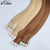 【T16】9A Grade Pu Weft Virgin Brazilian Hair Skin Weft Tape Hair,100% Remy Virgin Brazilian Tape Weft Hair Extensions