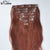 【C4】Human Hair Clip Extensions 24 Inch Blonde Virgin Weft Brazilian Indian Fast Shipping