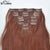 【C4】Human Hair Clip Extensions 24 Inch Blonde Virgin Weft Brazilian Indian Fast Shipping