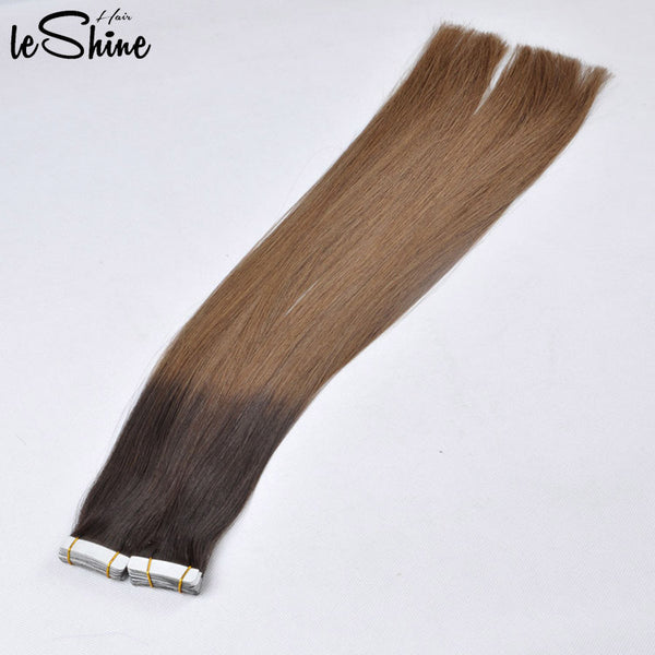 【T18】9A Grade Pu Weft Virgin Brazilian Hair Skin Weft Tape Hair,100% Remy Virgin Brazilian Tape Weft Hair Extensions