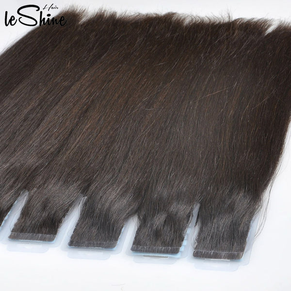 【T25】9A Grade Pu Weft Virgin Brazilian Hair Skin Weft Tape Hair,100% Remy Virgin Brazilian Tape Weft Hair Extensions