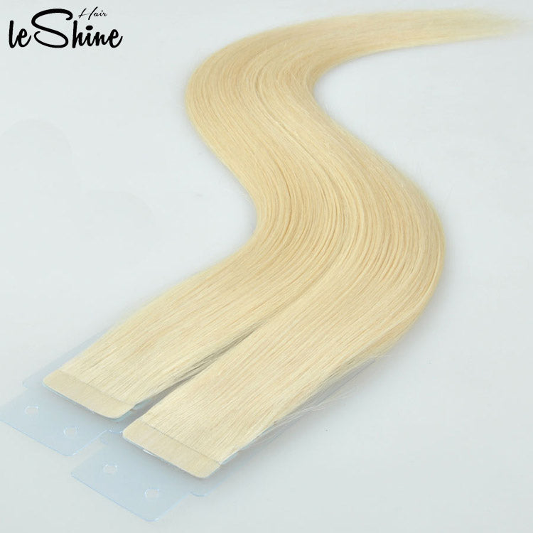 【T6】9A Grade Pu Weft Virgin Brazilian Hair Skin Weft Tape Hair,100% Remy Virgin Brazilian Tape Weft Hair Extensions