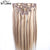 【C7】LeShineHair Straight Colorful Crochet Braids With Human Comb Hair Extension
