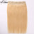 【C8】Human Hair Clip Extensions 24 Inch Blonde Virgin Weft Brazilian Indian Fast Shipping